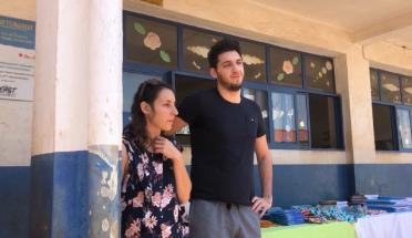 Visite et don école primaire