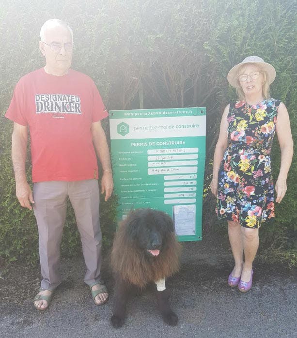 Rémy et Christine obtiennent la déclaration de travaux de leur clôture à Noyon