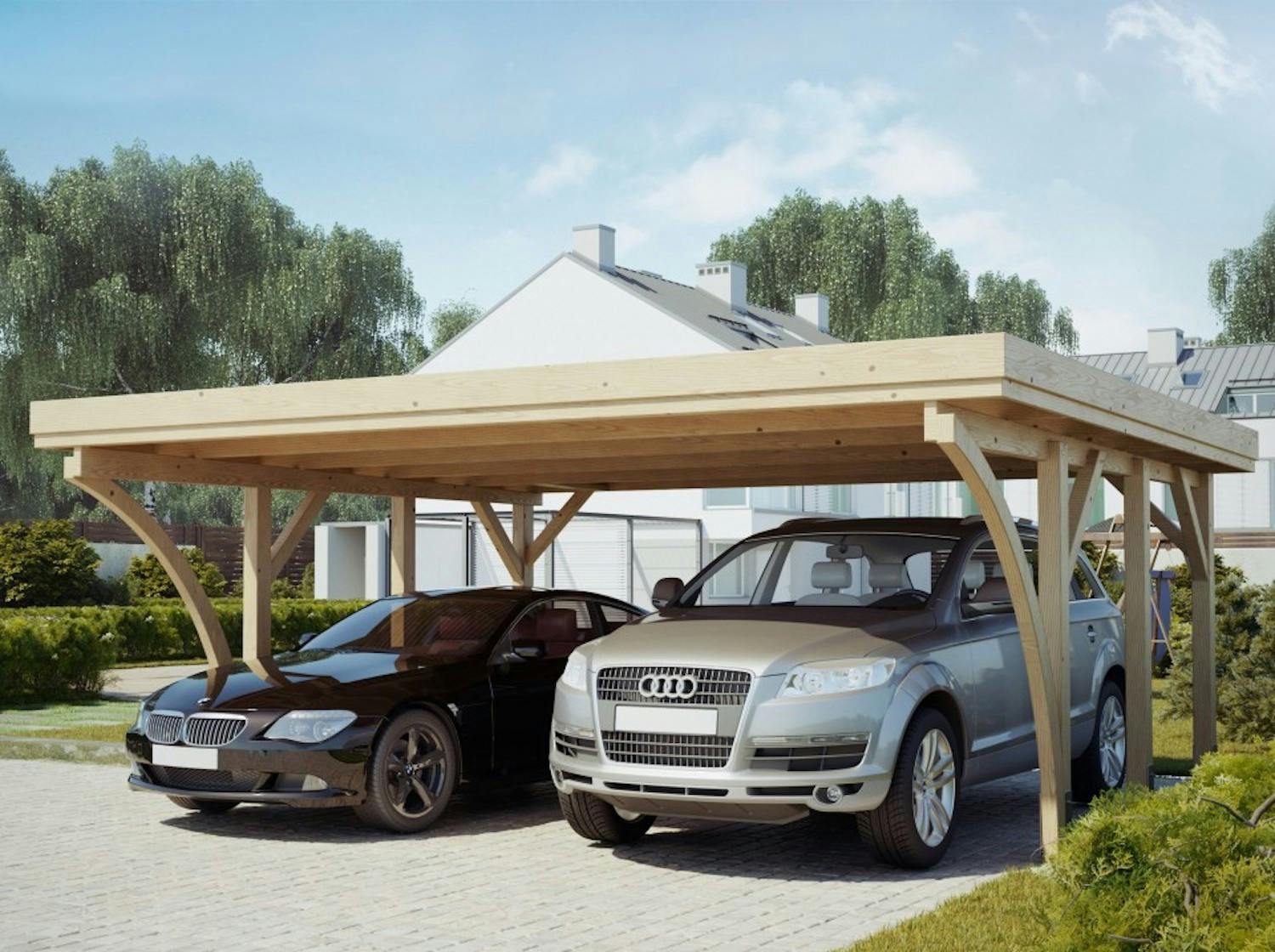 Carport 2 voitures : tout ce qu’il faut savoir pour faire le bon choix