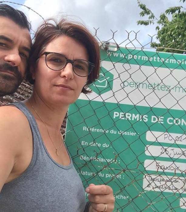 Sandrine et Franck obtiennent le permis de construire de leur changement d’affectation de garage à Remilly-sur-Tille