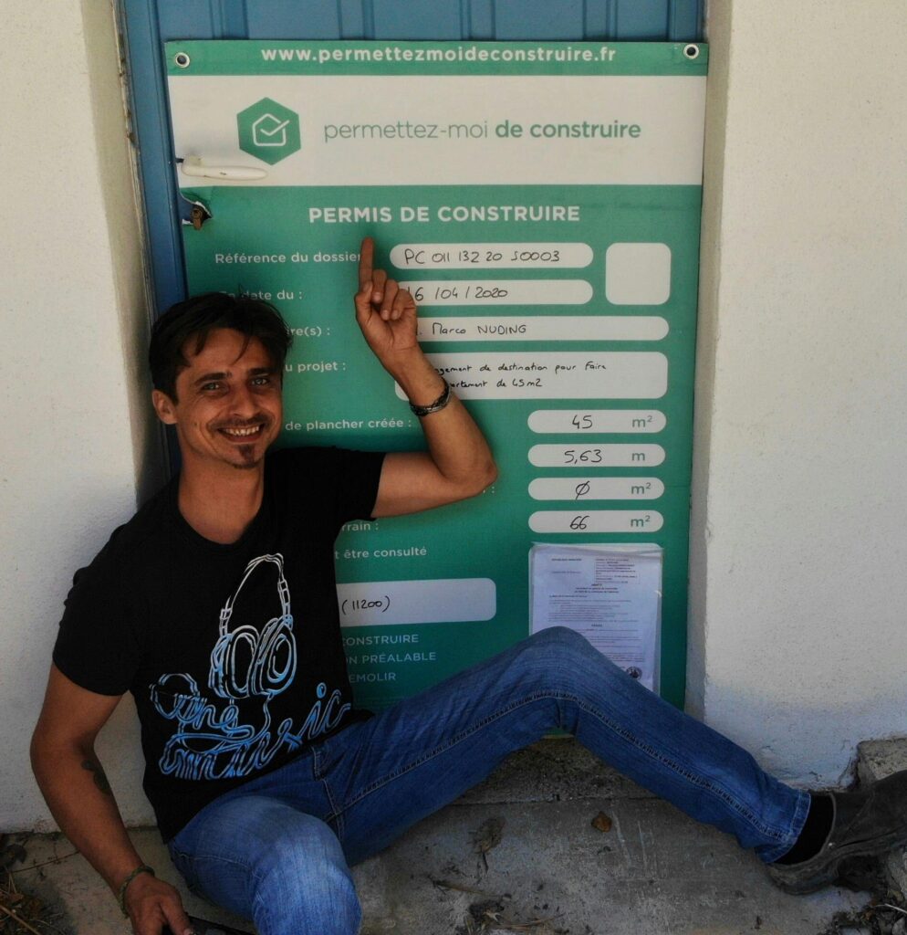 Marco obtient une régularisation de permis de construire à Fabrezan