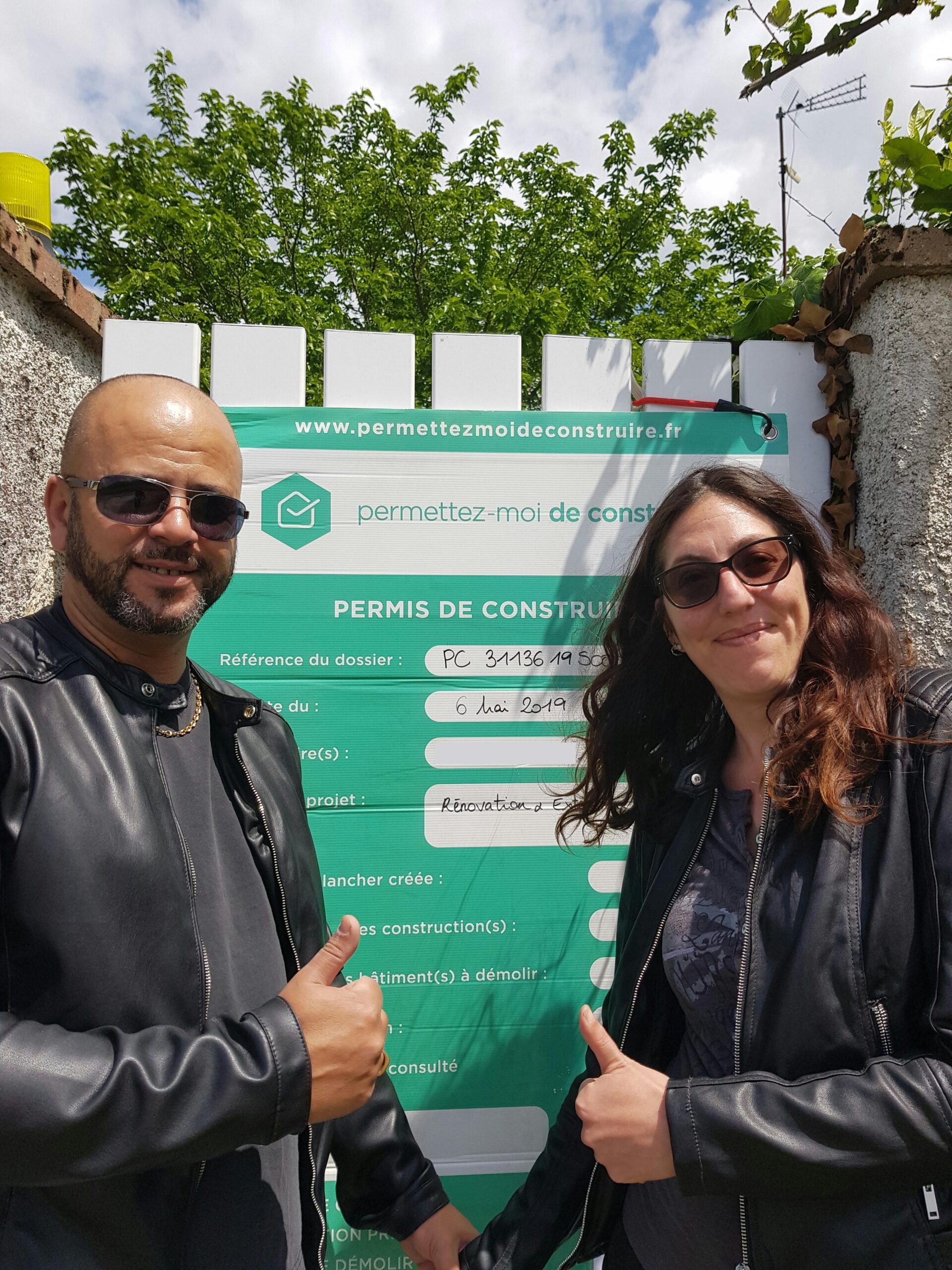 Karim obtient le permis de construire de son extension à Cepet