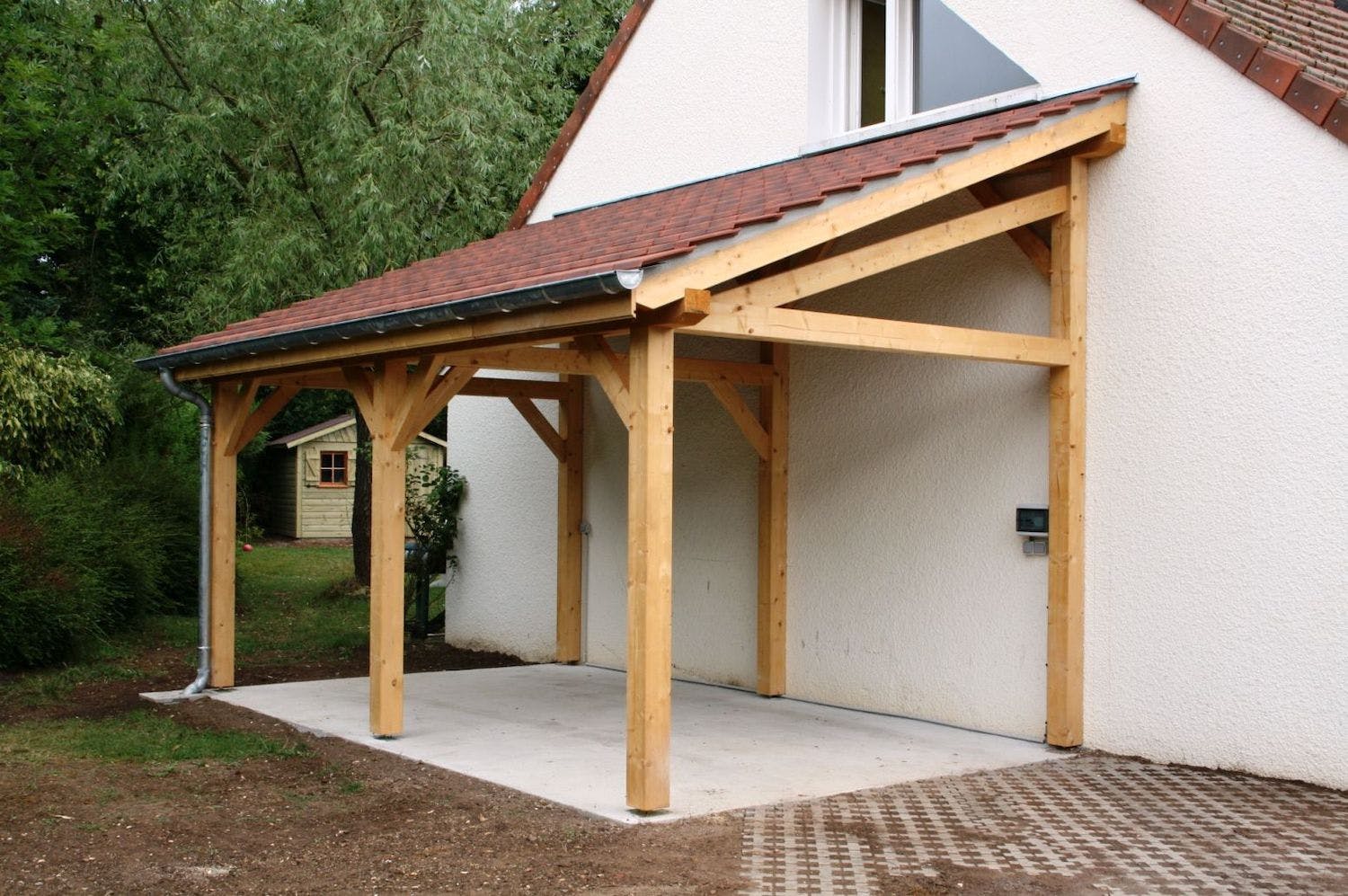 Opter pour l’efficacité d’un carport à une pente